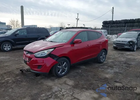 2015 Hyundai Tucson Gls from USA, damaged, VIN KM8JTCAF5FU992360
